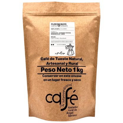 Cafe Sin Intermediarios Café Colombia Flor De Mayo Molido Italiana (moka) 1 Kg_0