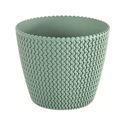 Maceta Redonda 11,5l Prosperplast Splofy De Plastico En Color Menta, Ø29,5 X 24,9 Cm_0
