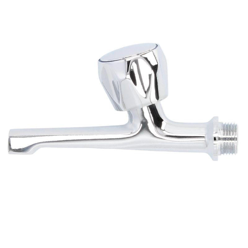 Grifo Fregadero 12 Cm- 1/2 Cromo Volante Metal_0