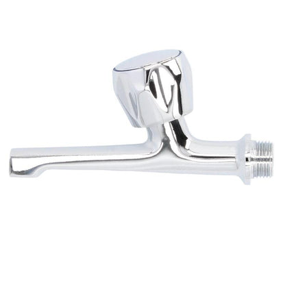 Grifo Fregadero 12 Cm- 1/2 Cromo Volante Metal_0