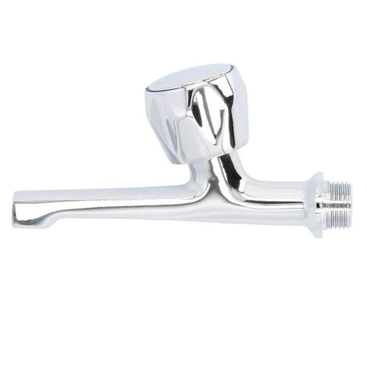 Grifo Fregadero 12 Cm- 1/2 Cromo Volante Metal_0