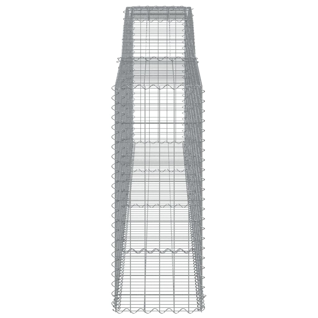 Cestas Gaviones 10 Uds Forma De Arco Hierro 400x50x120/140 Cm_4