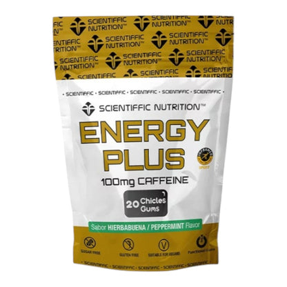 Chicles Energy Plus 100 Mg Cafeína 20 Unidades_0