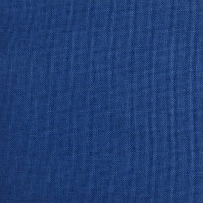 Taburete De Cocina Giratorio De Tela Azul_5