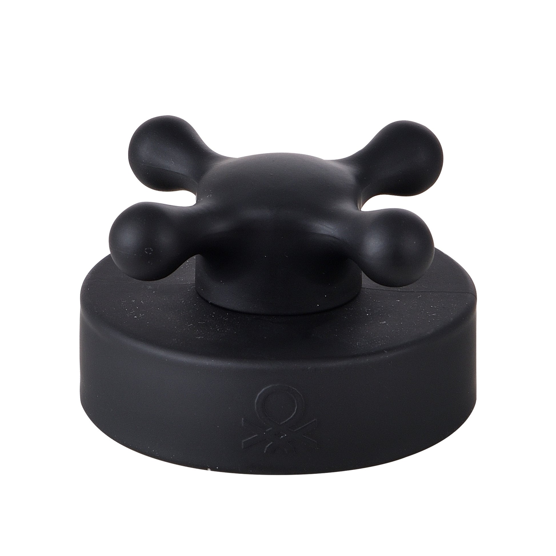 Botella De Agua De Doble Pared 350ml Borosilicato Black & White Be_4