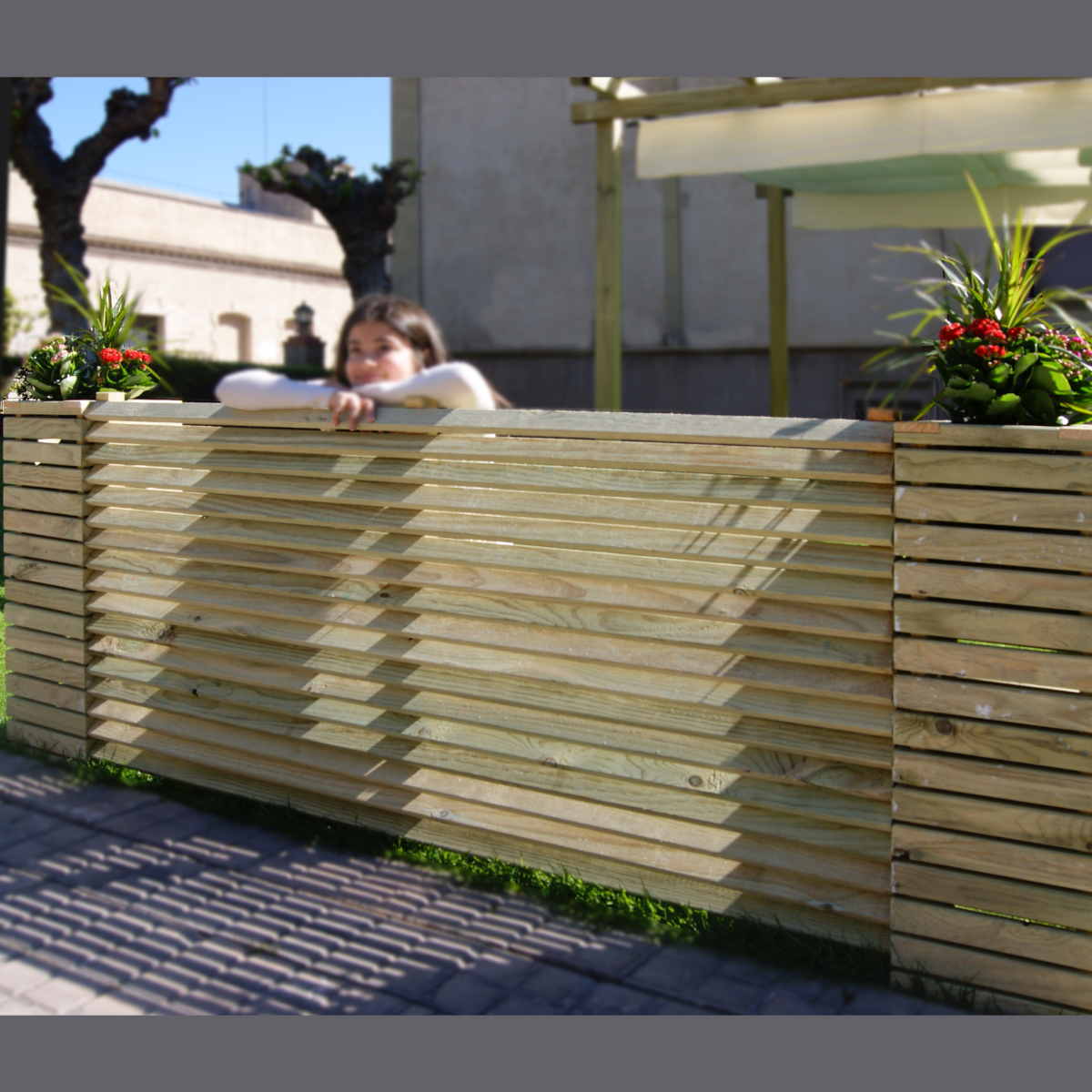 Panel - Valla Luxe veneciano Vidahuerto 120x6x93 Cm_2