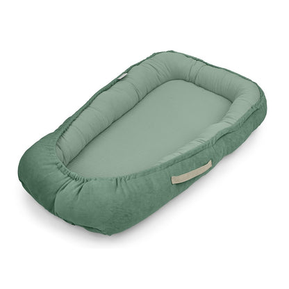 Cuna Nido Colecho Bebe Muselina Salvia