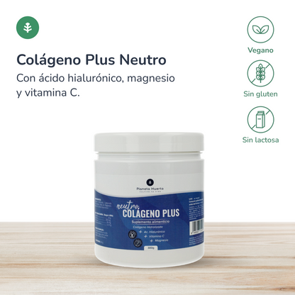 Colágeno Plus sabor neutro Planeta Huerto 300 g