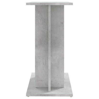 Vidaxl Soporte Para Acuario De Hormigón Gris 60x30x60 Cm De Madera Sintética_4