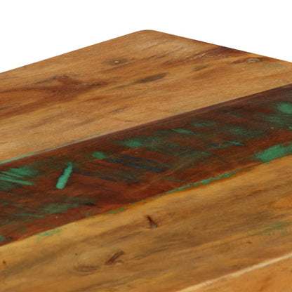 Mesa Consola Madera Maciza Reciclada 120x35x76 Cm_3