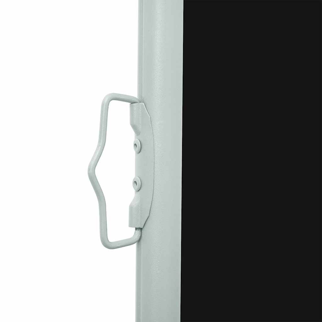 Vidaxl Toldo Lateral Retráctil De Jardín Negro 100x300 Cm_3