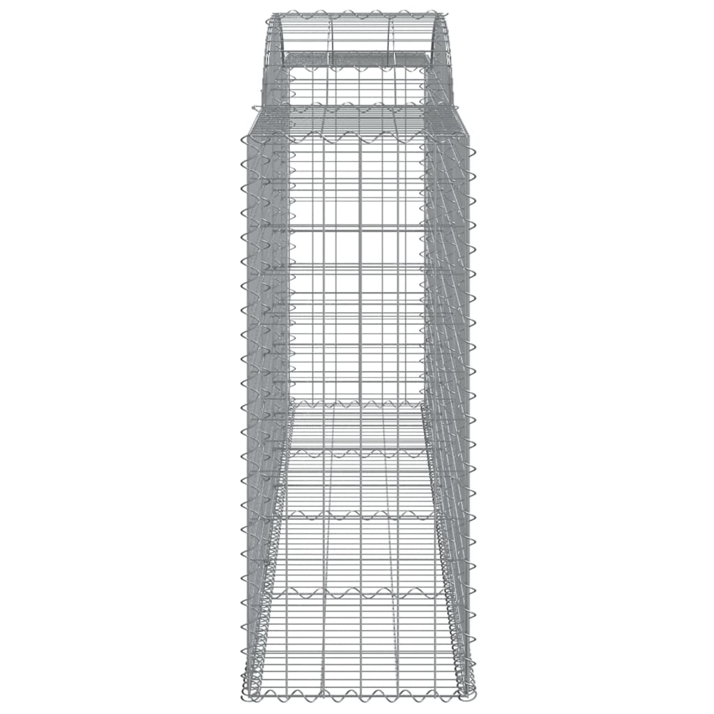 Cestas Gaviones 30 Uds Forma De Arco Hierro 300x50x120/140 Cm_4