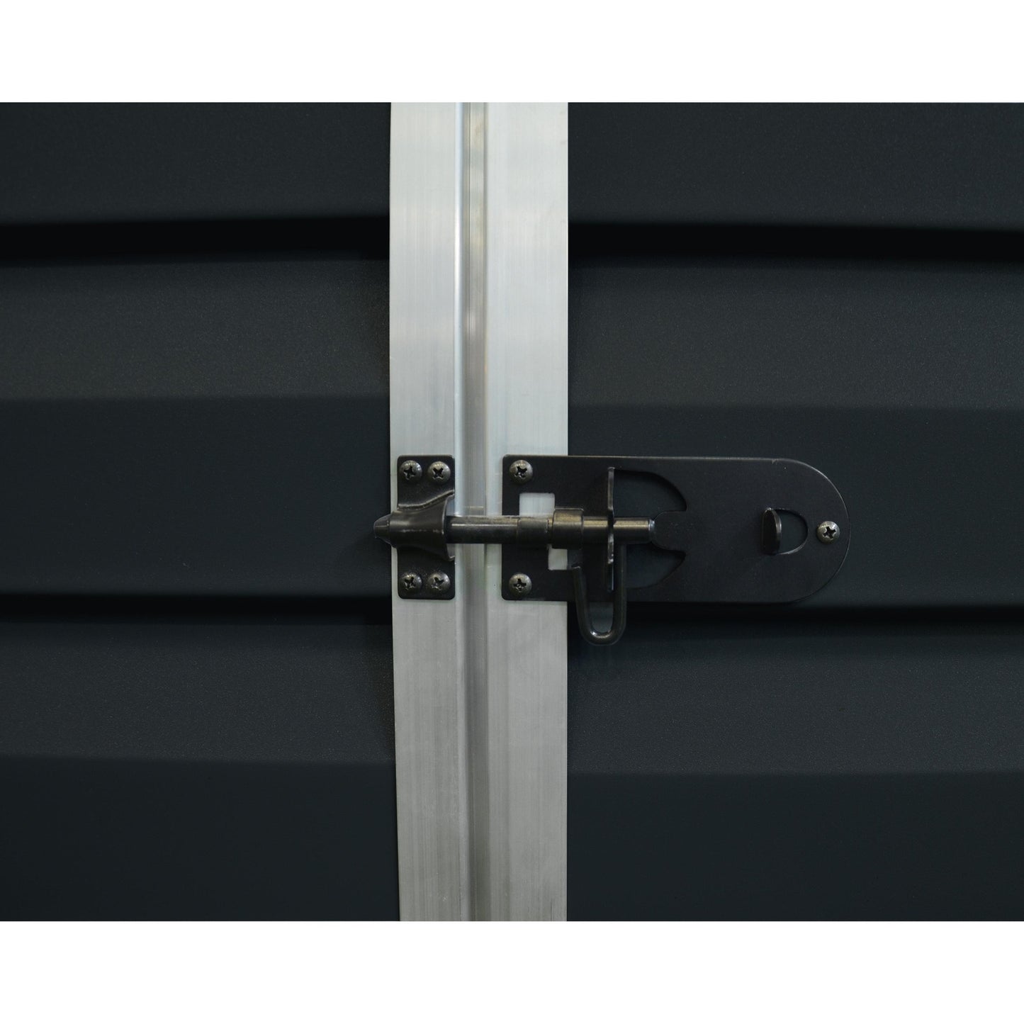 Cobertizo de jardín Skylight 176x120x203 cm gris oscuro