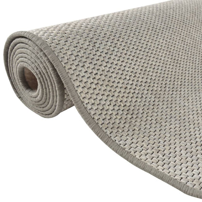 Vidaxl Alfombra De Pasillo Con Aspecto De Sisal Gris Taupe 80x400 Cm_4