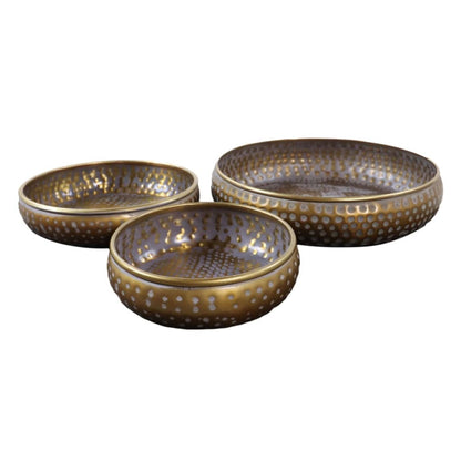 Hsm Collection Juego De Cuencos Decorativos 3 Piezas_1