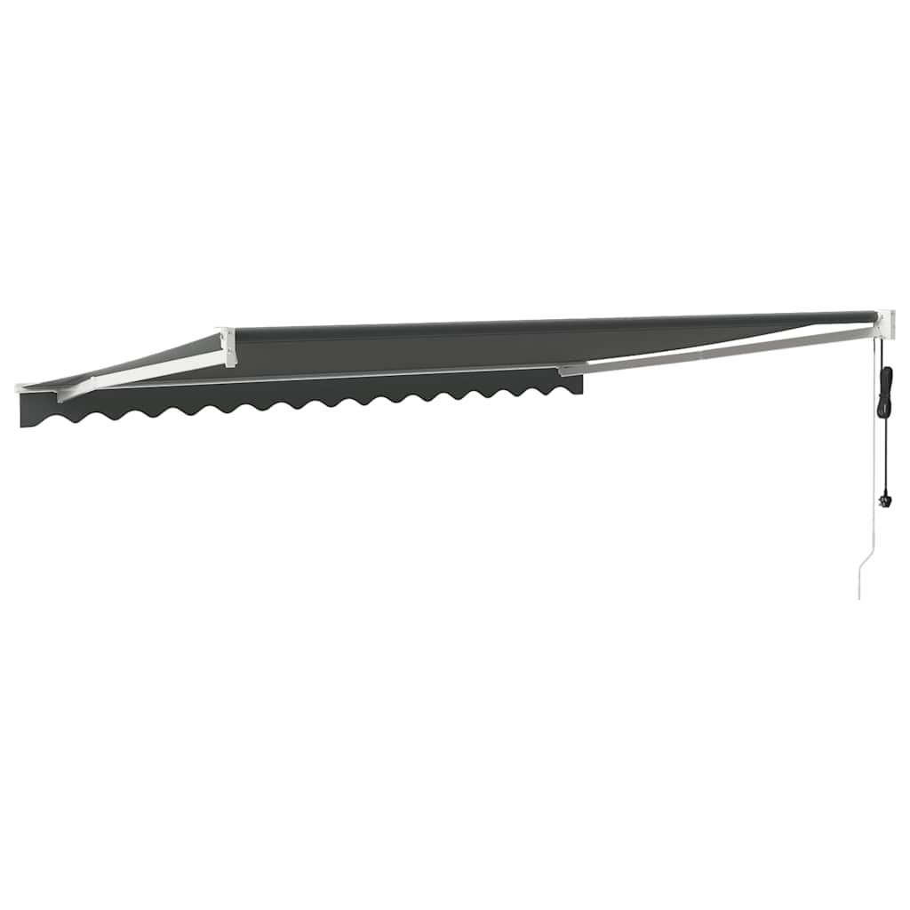 Toldo Retráctil Automático Gris Antracita 4x3 M_4