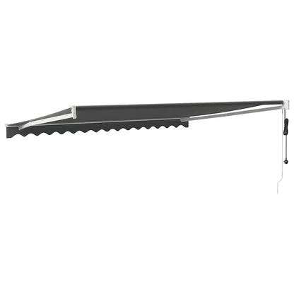 Toldo Retráctil Automático Gris Antracita 4x3 M_4