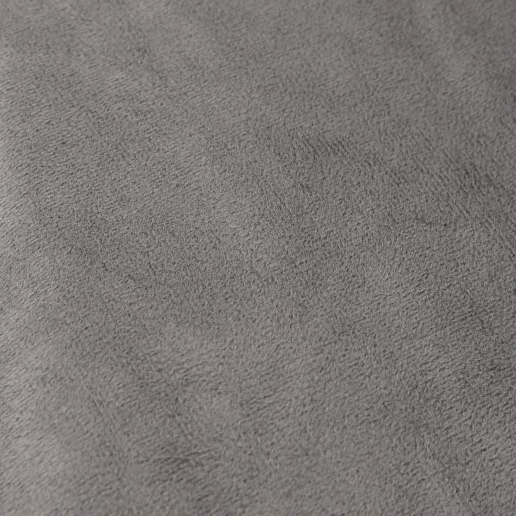 Vidaxl Manta Con Peso Con Funda Tela Gris 200x230 Cm 9 Kg_3