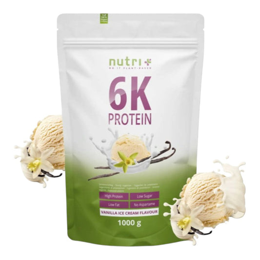 Vegan 6k Protein Powder 1 Kg Vanilla-ice Cream_0