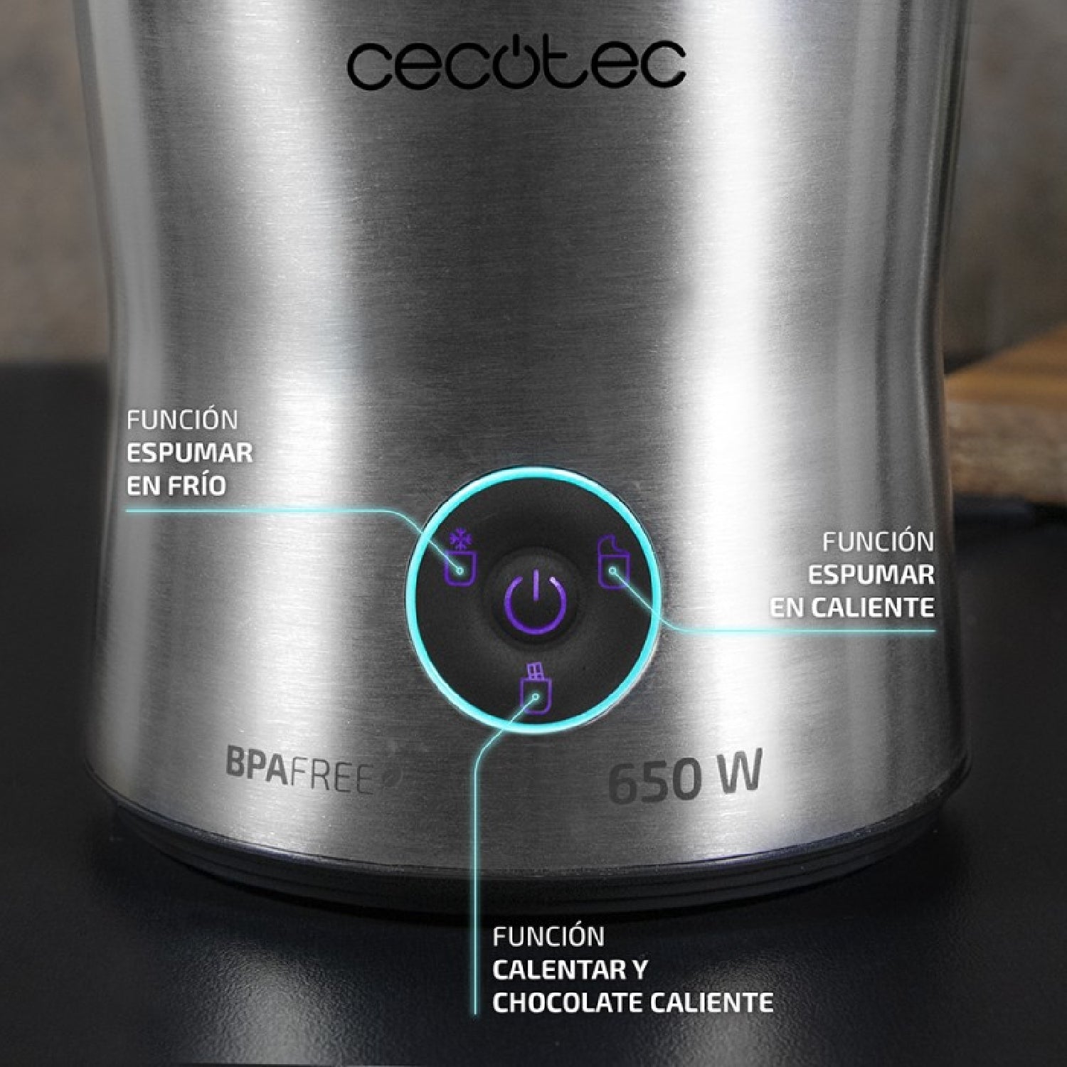 Cecotec Espumador De Café Espumador Power Moca Spume 5000_4