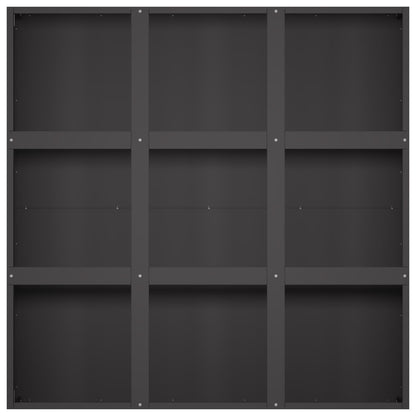 Macetero De Jardín Negro 100 X 100 X 30 Cm_3