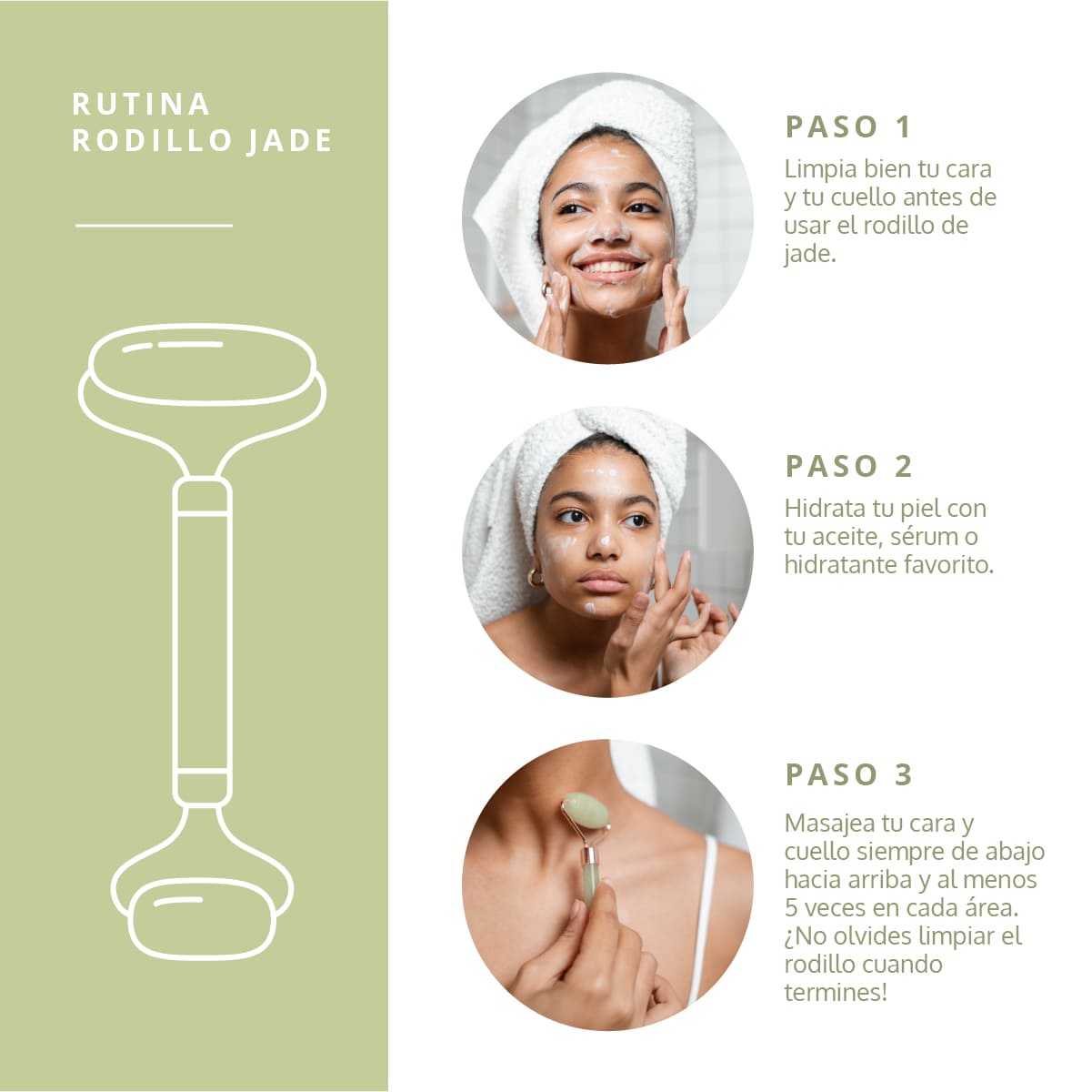 Rodillo Facial de Jade Natural Labnatur | Doble Cabezal | Masaje, Frescor, Luminosidad y Efecto Lifting_1
