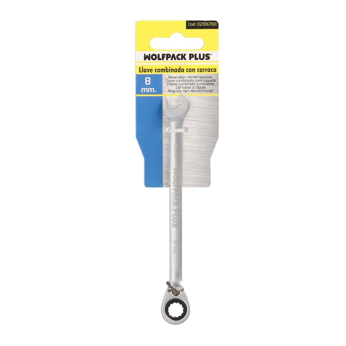 Llave Combinada Con Carraca 8 Mm. Din 3113_2