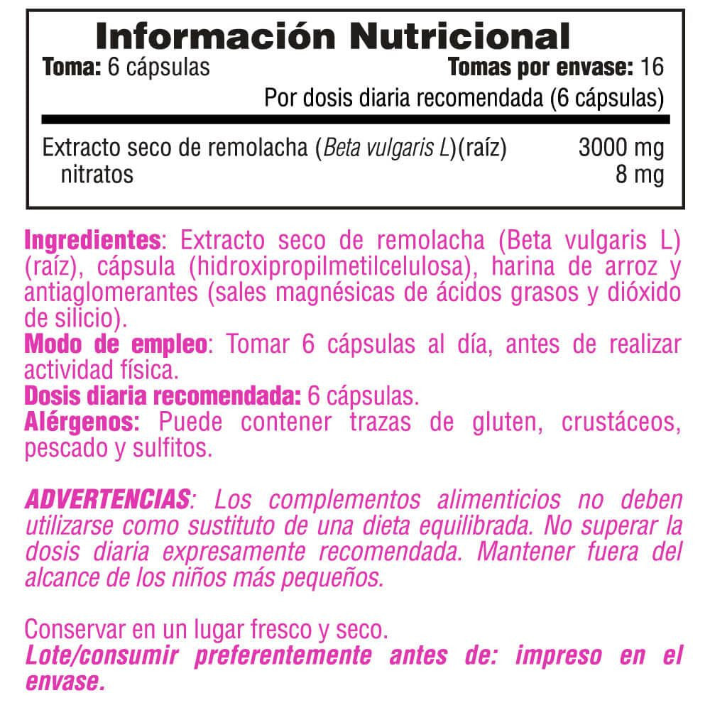 Beet Root Extract (extracto Seco De Remolacha) 3000mg - 100 Cápsulas Vegetales - Antioxidantes - Smart Supplements_4