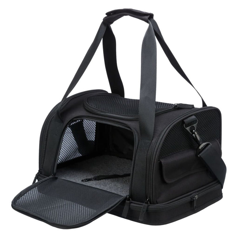 Trixie Bolso Para Transporte Aéreo De Perros Fly Negro 45x28x25 Cm_1