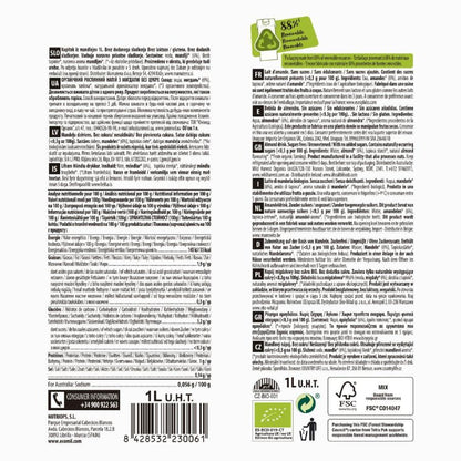 Pack 6 L Bebida vegetal de Almendra sin azúcar BIO Ecomil