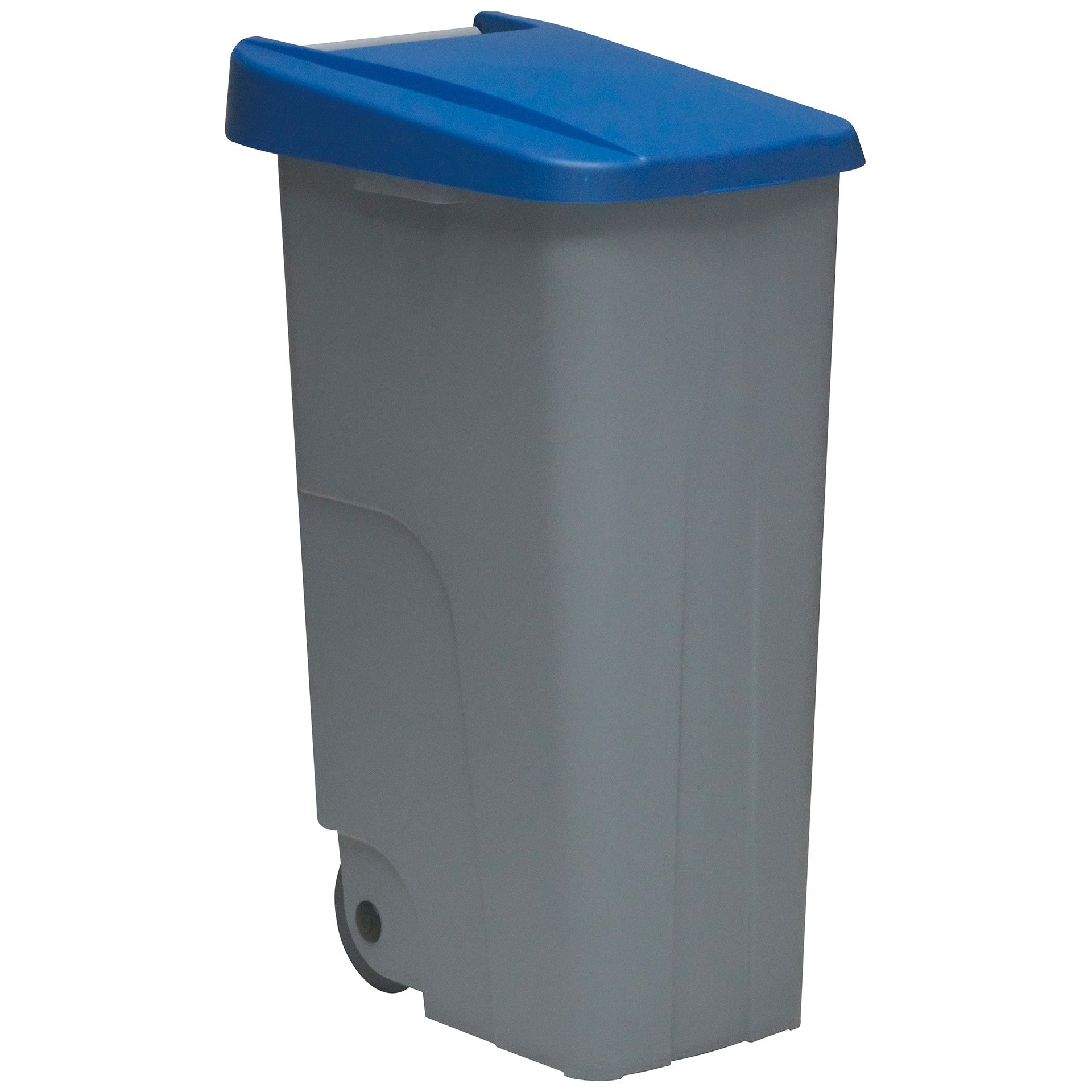 Contenedor Reciclo 110l Azul Cerrado 88x57x42 Cm Wellhome
