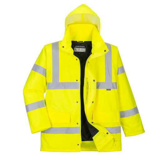 Chaqueta  De Alta Visibilidad Transpirable Winter Traffic / S / Amarillo_0