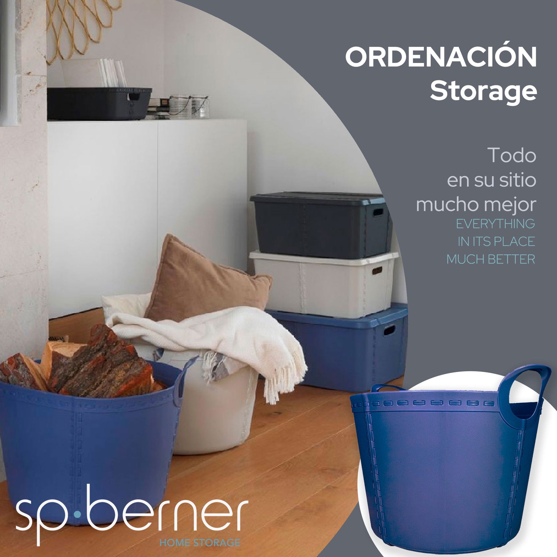 3x Life Story Cesto Craft 40l+25l+15l Light Violet_1