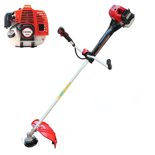 Desbrozadora Kuril Kdc43 A Gasolina 43 Cc | Carenada Antivibración | Incluye Disco Y Arnés Acolchado | Ideal Para Jardinería_0