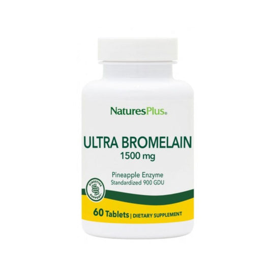 Ultra Bromelaina 1500 mg Nature's Plus 60 comprimidos