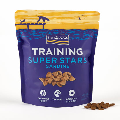 Fish4dogs Snack De Entrenamiento – Superstars Sardina 150 G (pack De 10)_0