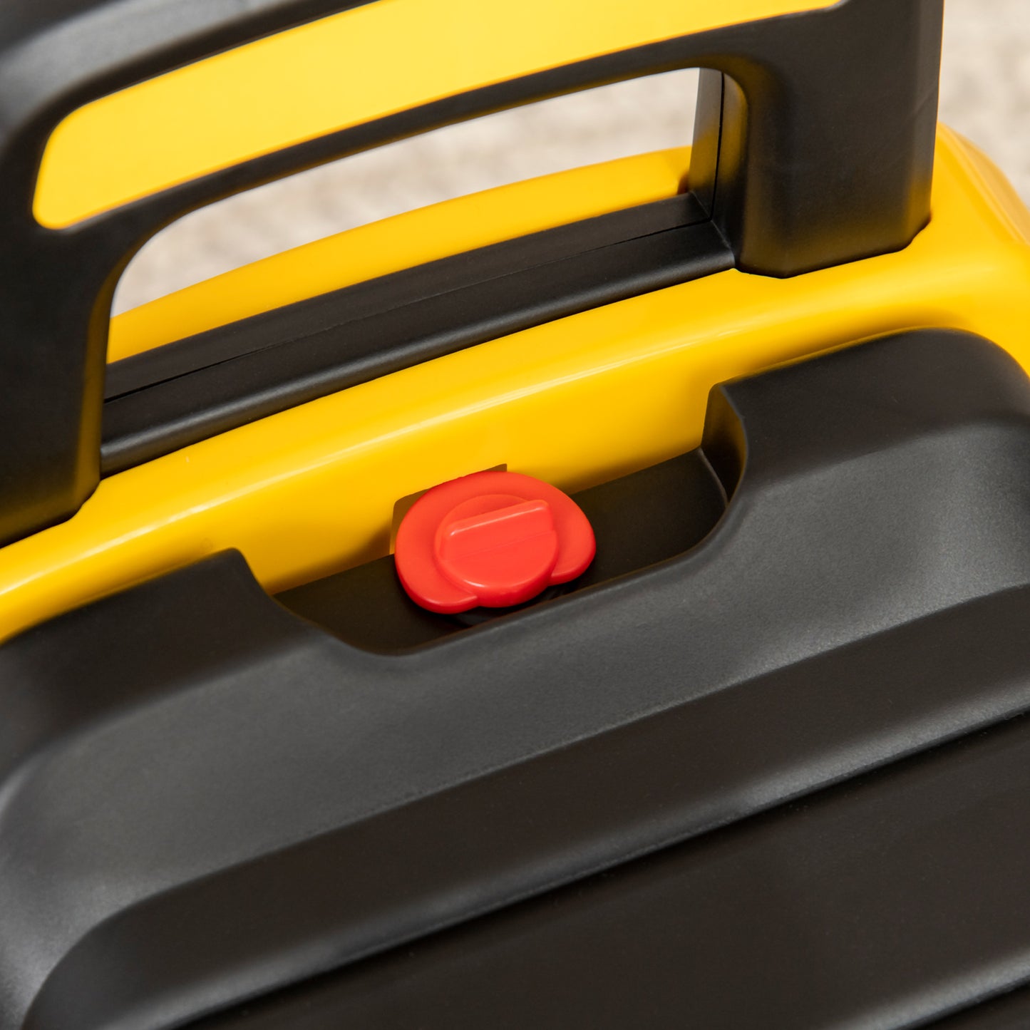 Homcom Tractor Correpasillos Con Licencia Caterpillar 78x29,5x54 Cm Amarillo_4