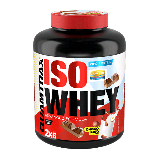 Isowhey - 2kg - Crema De Chocolate Y Avellanas - Proteína De Aislado De Suero Isolate - Quamtrax_0