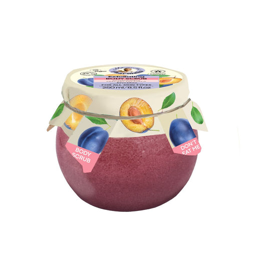 Exfoliante Corporal Renovador con Ciruela de granja, Mama Pharmelia, 250 ml