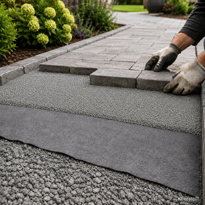 Geotextil Gris 120 G/m² 37,5 M² × 1,5 M Drenaje, Filtración, Separación Y Protección Para Jardín Y Pavimento_4