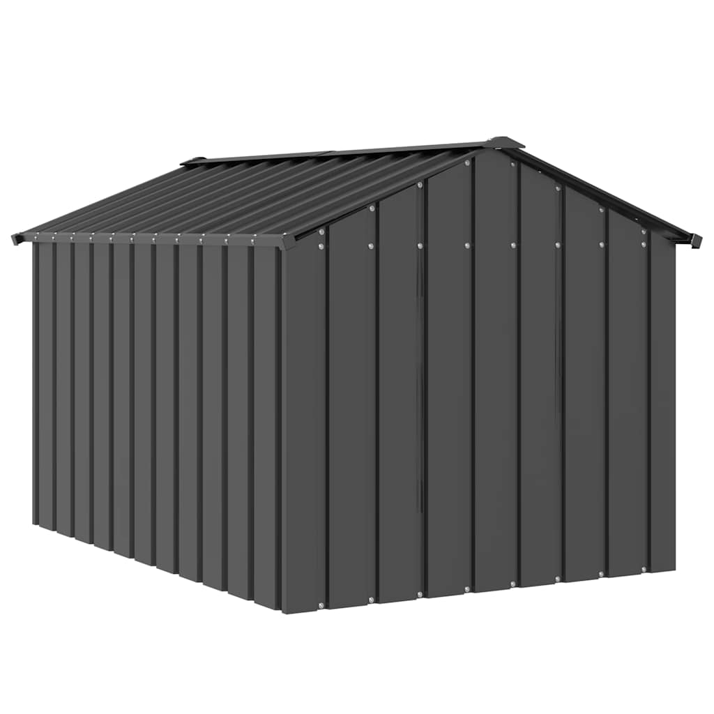 Caseta Para Perros Con Techo Acero Galvanizado 113x153x101 Cm_4