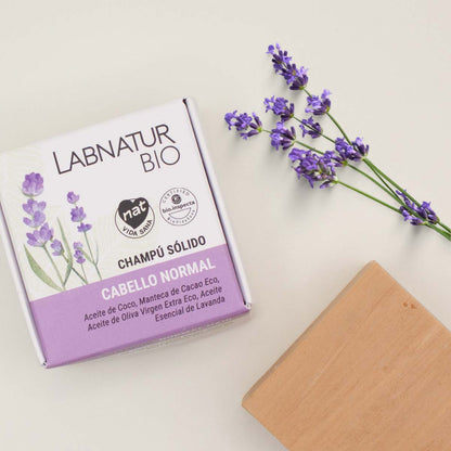 Champú Sólido Bio Cabello Normal Labnatur 75 g | Limpieza Suave | Cuidado Capilar Natural_3