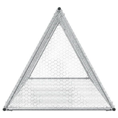 Conejera Acero Galvanizado Plateado 200x105x91 Cm_5