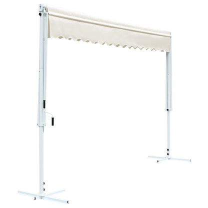 Vidaxl Toldo Independiente 4x3 M Color Crema_3