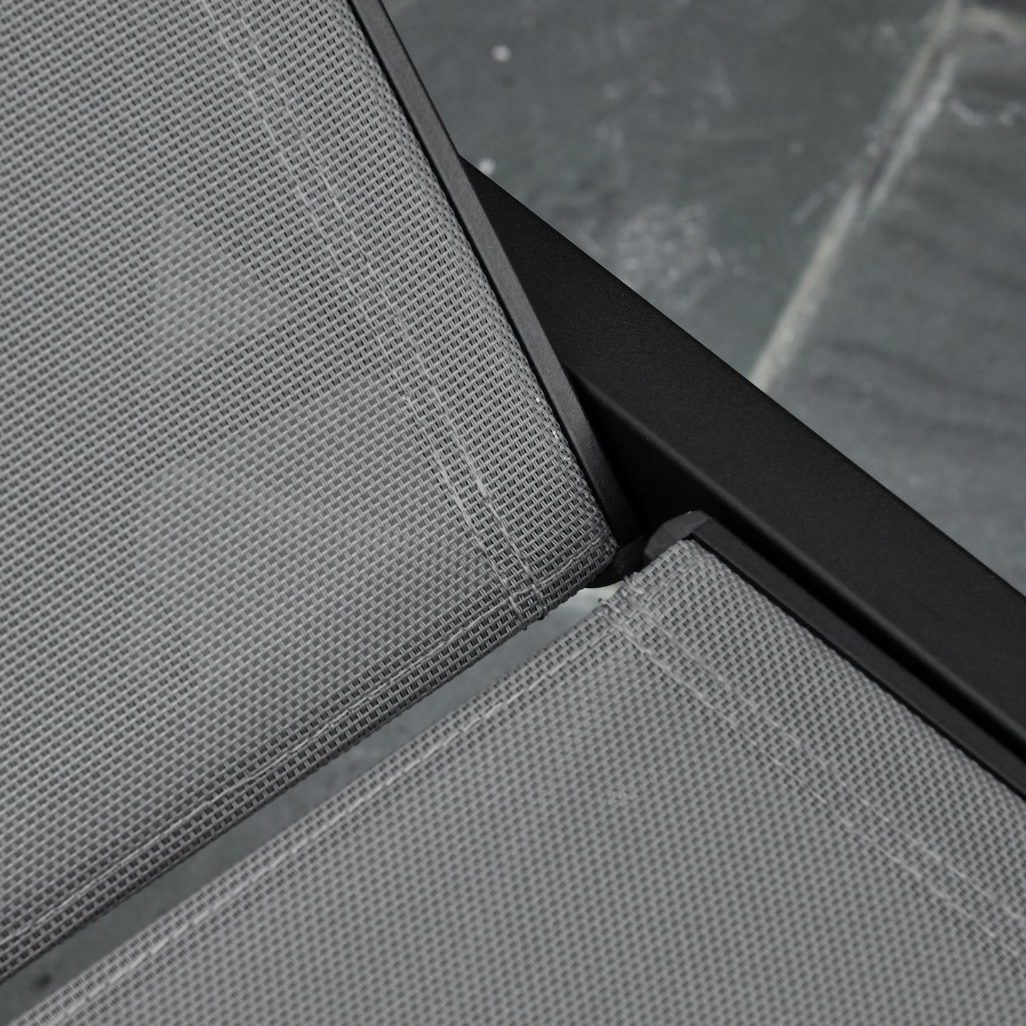 Outsunny Tumbona Con Respaldo Reclinable En 5 Posiciones 169x65x102cm Máx. 120kg_4