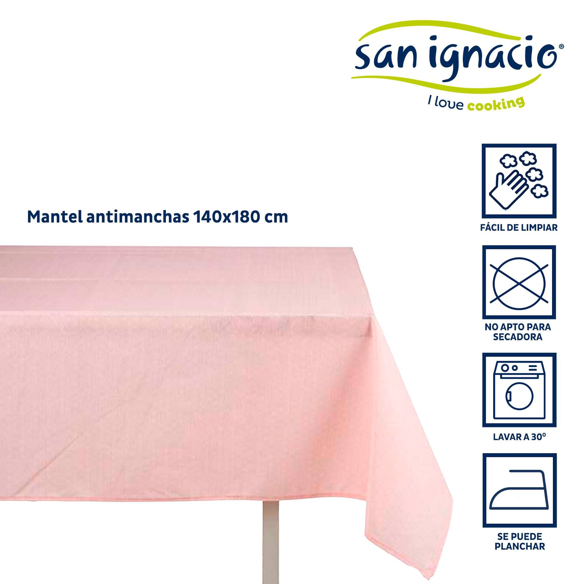 Mantel Loneta Antimanchas 140x180cm Estr Colección Kinvara