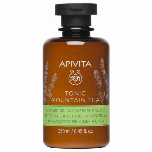 Mountain Tea Gel de baño con Té de montaña Apivita 250 ml