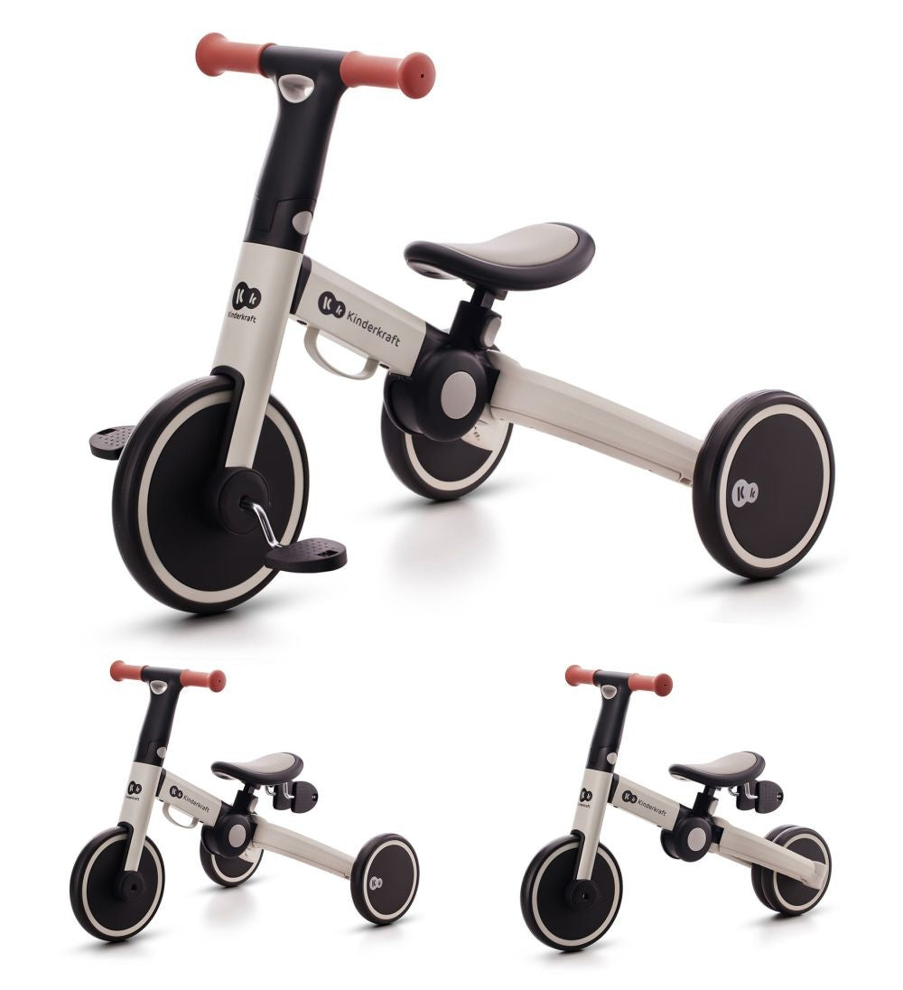 Triciclo 3 En 1 4trike Silver Grey_0