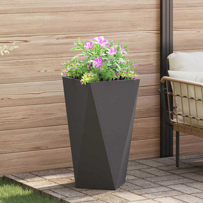 Jardinera Negro 40 X 40 X 75 Cm Acero_1