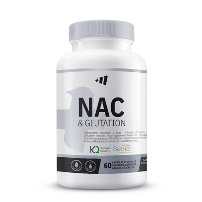 Nac &amp; Glutatión - 60 Cápsulas Vegetales - Antioxidante - Masmusculo_0